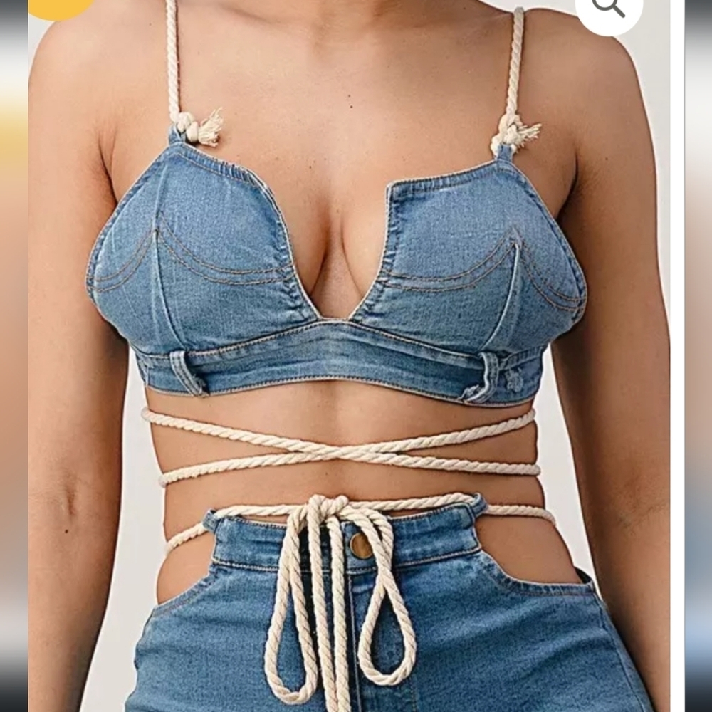 Above Average Denim Pant Set - Picture 2 of 6